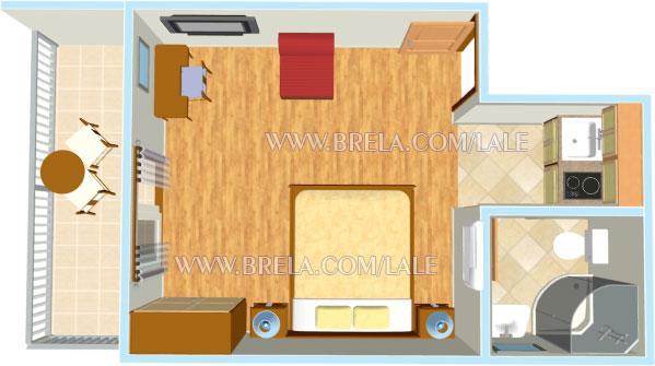Apartmans Lale بريلا المظهر الخارجي الصورة